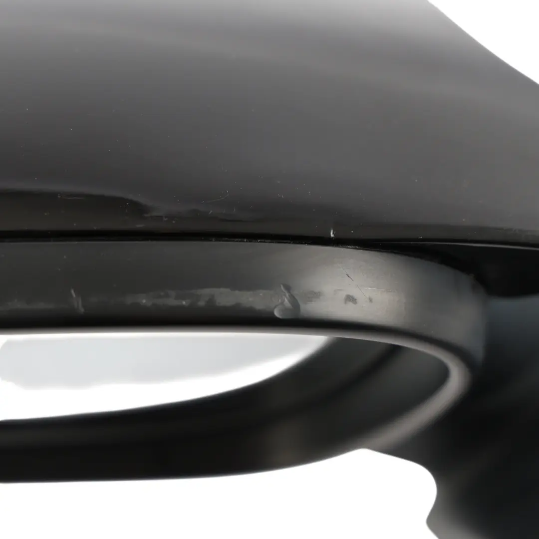 BMW E90 E91 LCI Heated Left Wing Mirror N/S Black Sapphire Metallic 475 - SKU RHD-7268263-BS - Part number 7268263