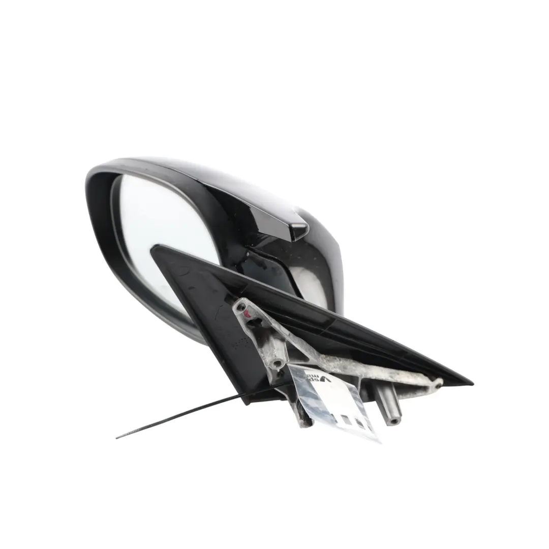 Heated Left Wing Mirror N/S Black Sapphire Metallic 475 to BMW E90 E91 LCI with Part number 7268263 BMW E90 E91 LCI Heated Left Wing Mirror N/S Black Sapphire Metallic 475 - SKU RHD-7268263-BS - Part number 7268263
