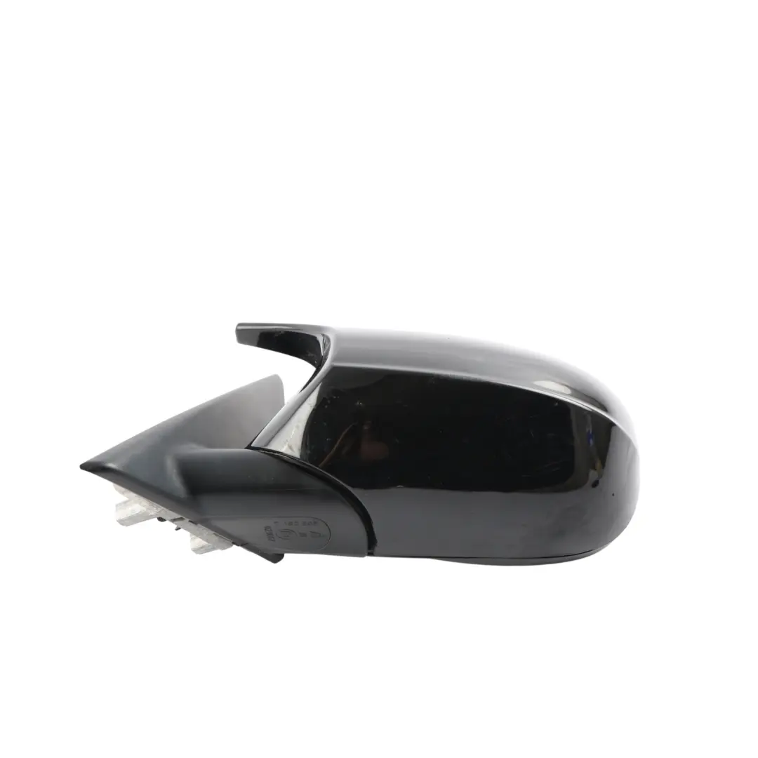 Heated Left Wing Mirror N/S Black Sapphire Metallic 475 to BMW E90 E91 LCI with Part number 7268263 BMW E90 E91 LCI Heated Left Wing Mirror N/S Black Sapphire Metallic 475 - SKU RHD-7268263-BS - Part number 7268263