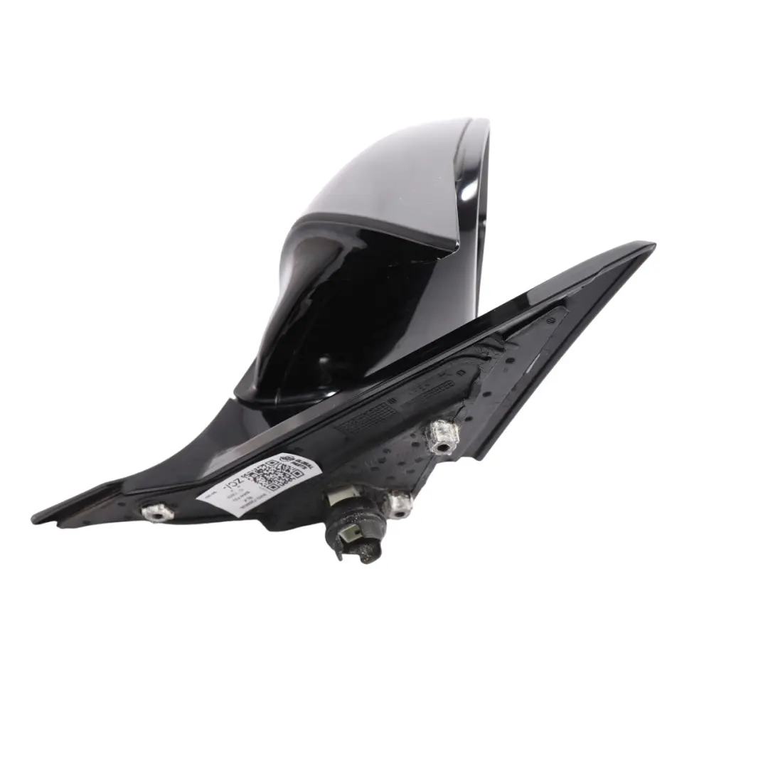 BMW F21 F22 Wing Mirror Auto Dip High Gloss Shadow Line Right O/S Black - SKU RHD-7268636-BLK - Part number 7268636
