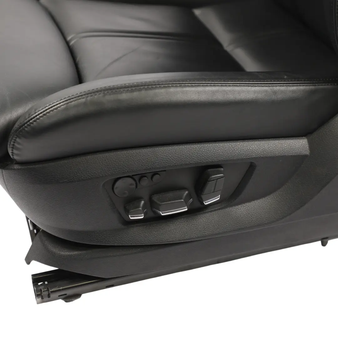 BMW F01 F02 F03 Front Seat Comfort Memory Heated Leather Nappa Black Left N/S - SKU RHD-7269801-1 - Part number 7269801