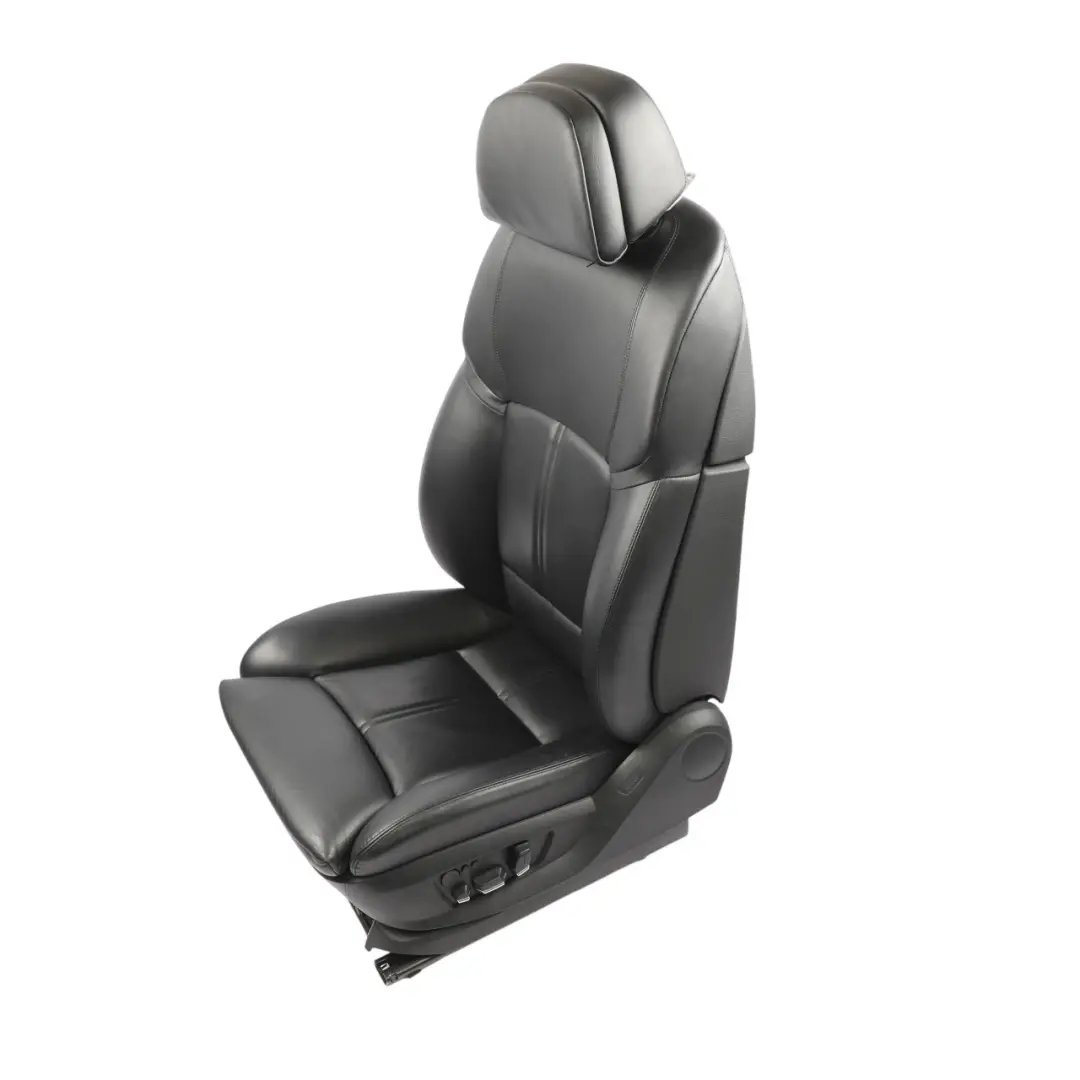 BMW F01 F02 F03 Front Seat Comfort Memory Heated Leather Nappa Black Left N/S - SKU RHD-7269801-1 - Part number 7269801