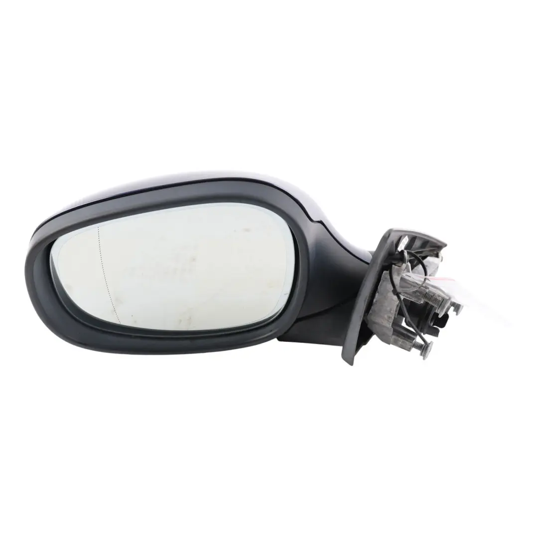 BMW E90 E91 LCI Power Fold Auto Dip Left Wing Mirror N/S Tiefseeblau Blue A76 - SKU RHD-7282573-DSB - Part number 7282573