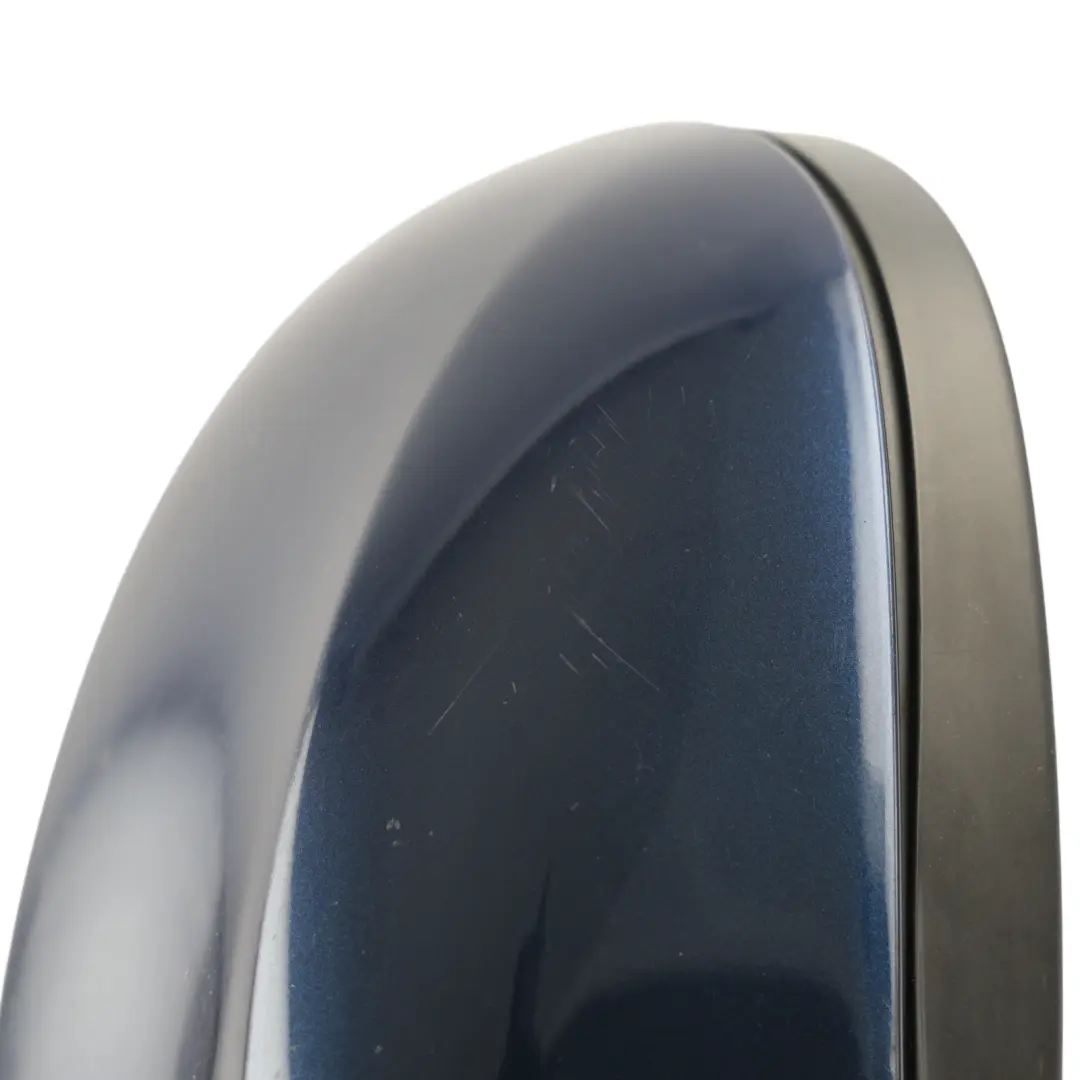 Fold Auto Dip Left Wing Mirror N/S Tiefseeblau Blue A76 to BMW E90 E91 LCI Power with Part number 7282573 BMW E90 E91 LCI Power Fold Auto Dip Left Wing Mirror N/S Tiefseeblau Blue A76 - SKU RHD-7282573-DSB - Part number 7282573