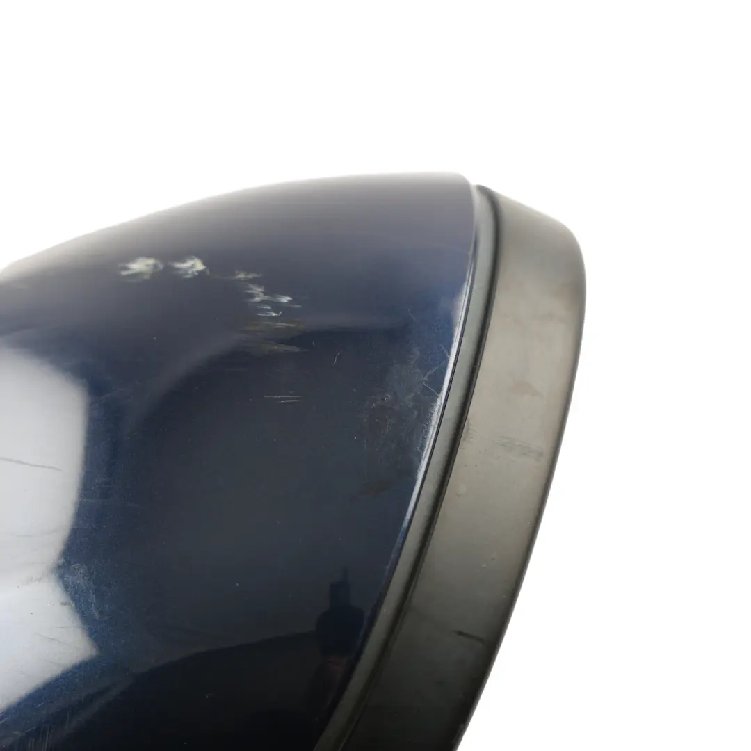 Fold Auto Dip Left Wing Mirror N/S Tiefseeblau Blue A76 to BMW E90 E91 LCI Power with Part number 7282573 BMW E90 E91 LCI Power Fold Auto Dip Left Wing Mirror N/S Tiefseeblau Blue A76 - SKU RHD-7282573-DSB - Part number 7282573