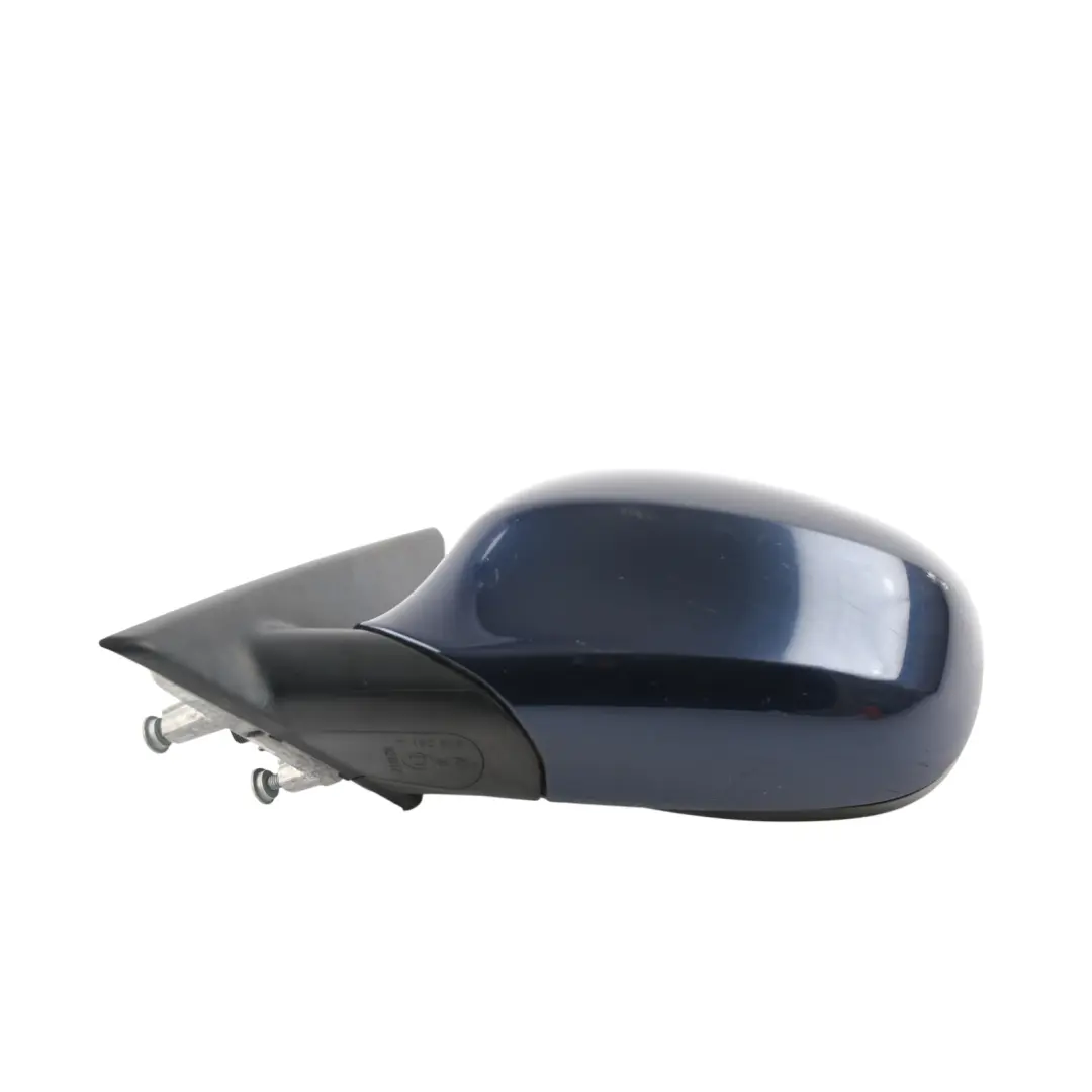 Fold Auto Dip Left Wing Mirror N/S Tiefseeblau Blue A76 to BMW E90 E91 LCI Power with Part number 7282573 BMW E90 E91 LCI Power Fold Auto Dip Left Wing Mirror N/S Tiefseeblau Blue A76 - SKU RHD-7282573-DSB - Part number 7282573