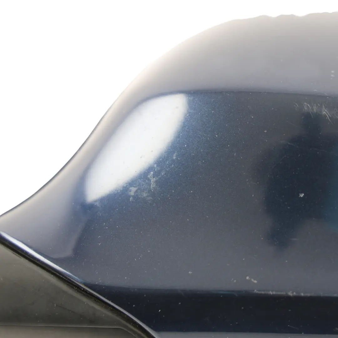 Fold Auto Dip Left Wing Mirror N/S Tiefseeblau Blue A76 to BMW E90 E91 LCI Power with Part number 7282573 BMW E90 E91 LCI Power Fold Auto Dip Left Wing Mirror N/S Tiefseeblau Blue A76 - SKU RHD-7282573-DSB - Part number 7282573