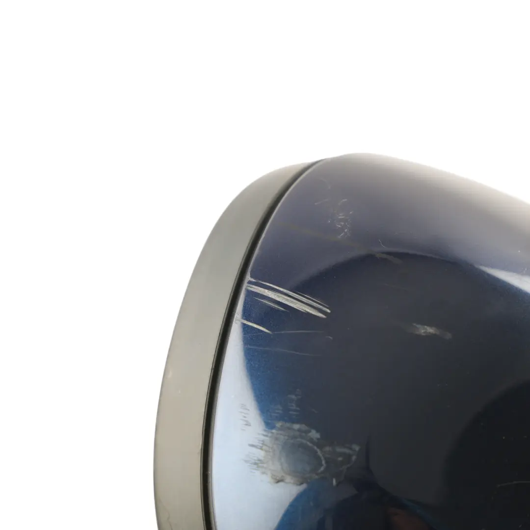 Fold Auto Dip Right Wing Mirror O/S Tiefseeblau Blue A76 to BMW E90 E91 LCI Power with Part number 7282574 BMW E90 E91 LCI Power Fold Auto Dip Right Wing Mirror O/S Tiefseeblau Blue A76 - SKU RHD-7282574-DSB - Part number 7282574
