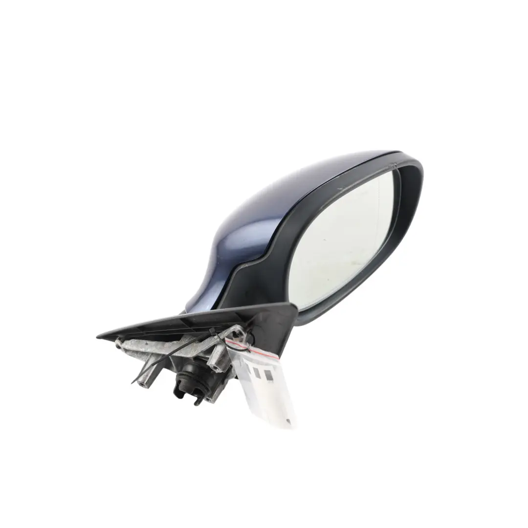 Fold Auto Dip Right Wing Mirror O/S Tiefseeblau Blue A76 to BMW E90 E91 LCI Power with Part number 7282574 BMW E90 E91 LCI Power Fold Auto Dip Right Wing Mirror O/S Tiefseeblau Blue A76 - SKU RHD-7282574-DSB - Part number 7282574