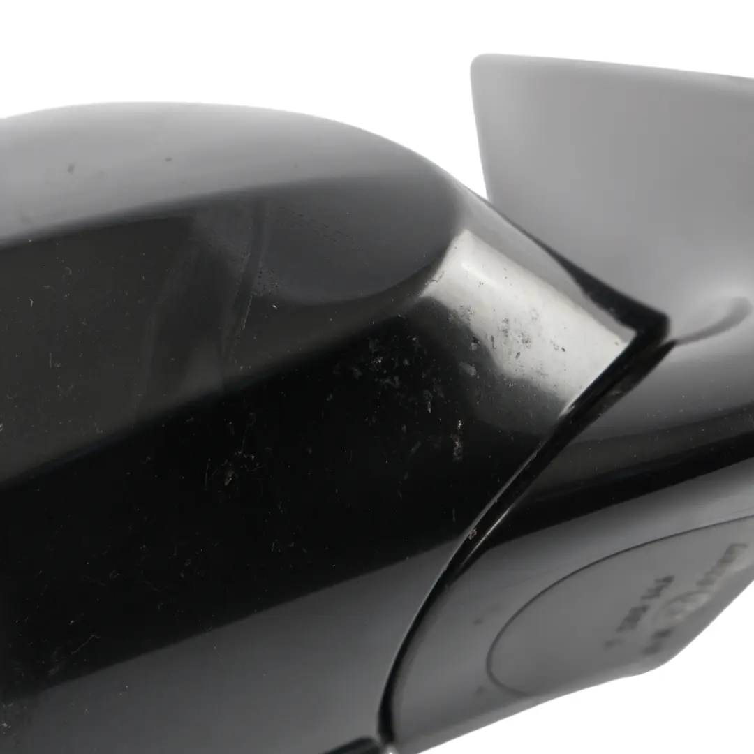 BMW E92 Wing Mirror Power Fold High Gloss Right O/S Black Sapphire 475 - SKU RHD-7282652-BS - Part number 7282652