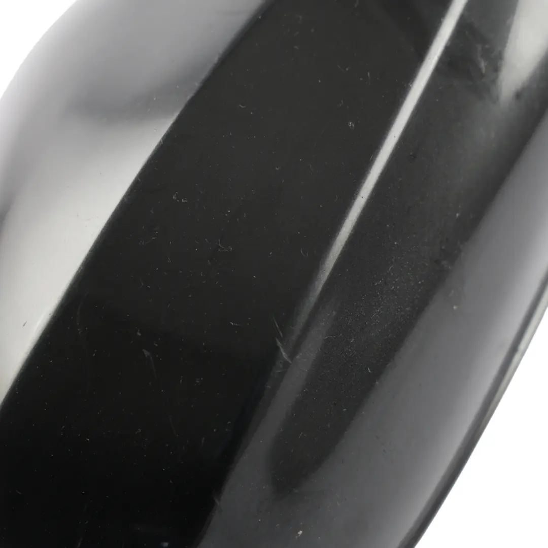 BMW E92 Wing Mirror Power Fold High Gloss Right O/S Black Sapphire 475 - SKU RHD-7282652-BS - Part number 7282652