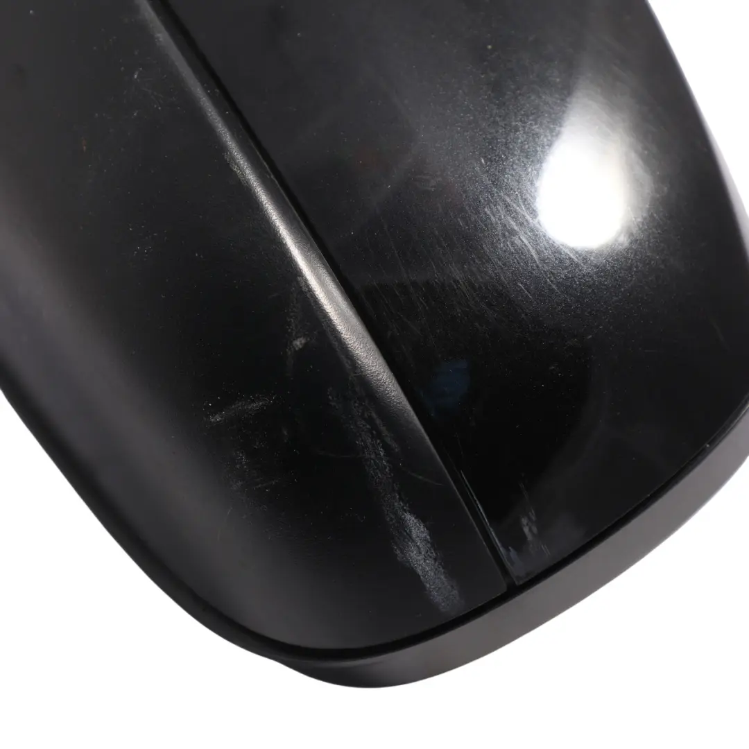 BMW X5 Series E70 Auto Dip Power Fold Left Wing Mirror N/S Black Sapphire 475 - SKU RHD-7282723-BS - Part number 7282723