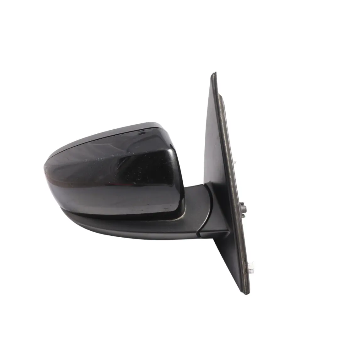BMW X5 Series E70 Auto Dip Power Fold Right Wing Mirror O/S Black Sapphire 475 - SKU RHD-7282724-BS - Part number 7282724