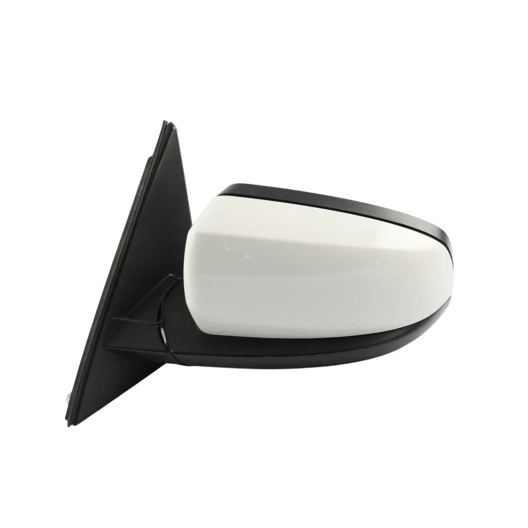 BMW X6 E71 Door Wing Mirror Memory Heated Left N/S Alpinweiss 3 White - 300 - SKU RHD-7282753-AW - Part number 7282753