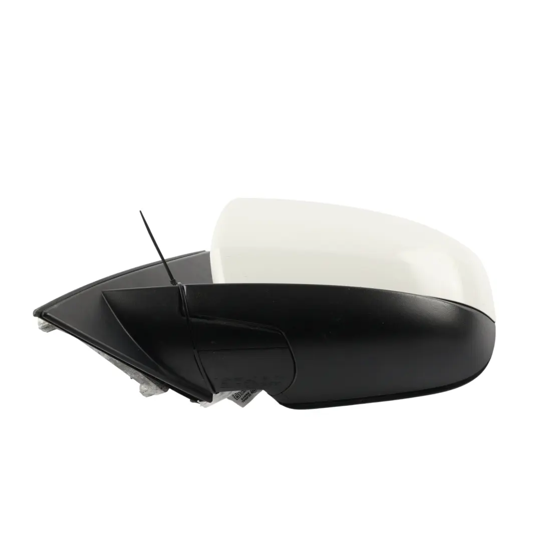 BMW X6 E71 Door Wing Mirror Memory Heated Left N/S Alpinweiss 3 White - 300 - SKU RHD-7282753-AW - Part number 7282753