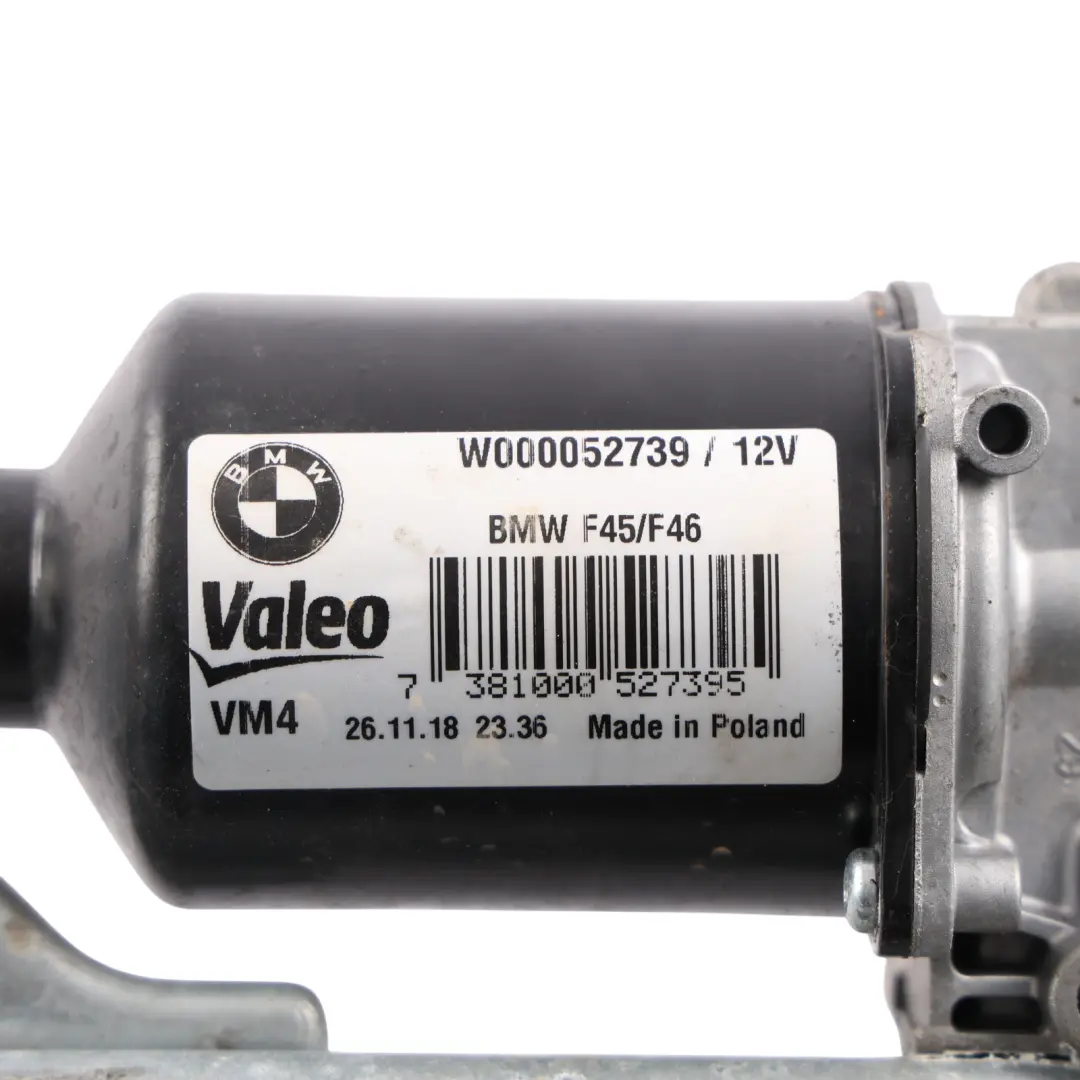 BMW F45 F46 Windscreen Wiper System Linkage Mechanism Assembly - SKU RHD-7301046-2 - Part number 7301046