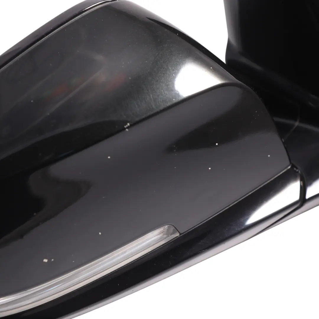 BMW X1 E84 Door Wing Mirror Heated Right O/S Black Sapphire Metallic - 475 - SKU RHD-7307158-BS3 - Part number 7307158