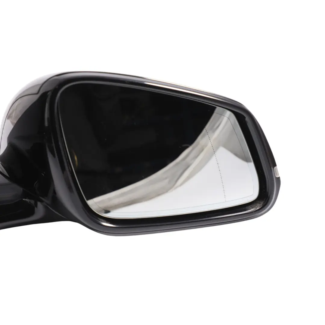 BMW X1 E84 Door Wing Mirror Heated Right O/S Black Sapphire Metallic - 475 - SKU RHD-7307158-BS3 - Part number 7307158