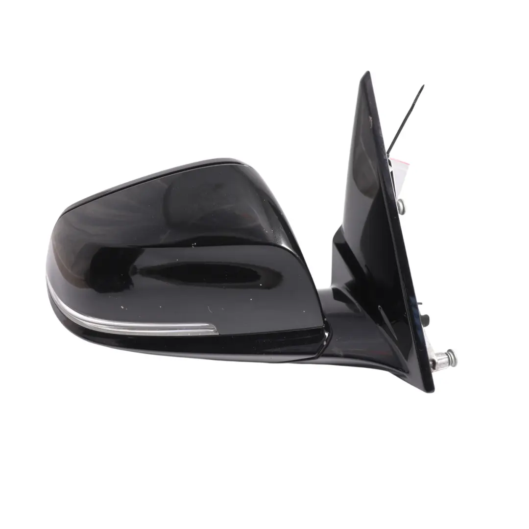 BMW X1 E84 Door Wing Mirror Heated Right O/S Black Sapphire Metallic - 475 - SKU RHD-7307158-BS3 - Part number 7307158