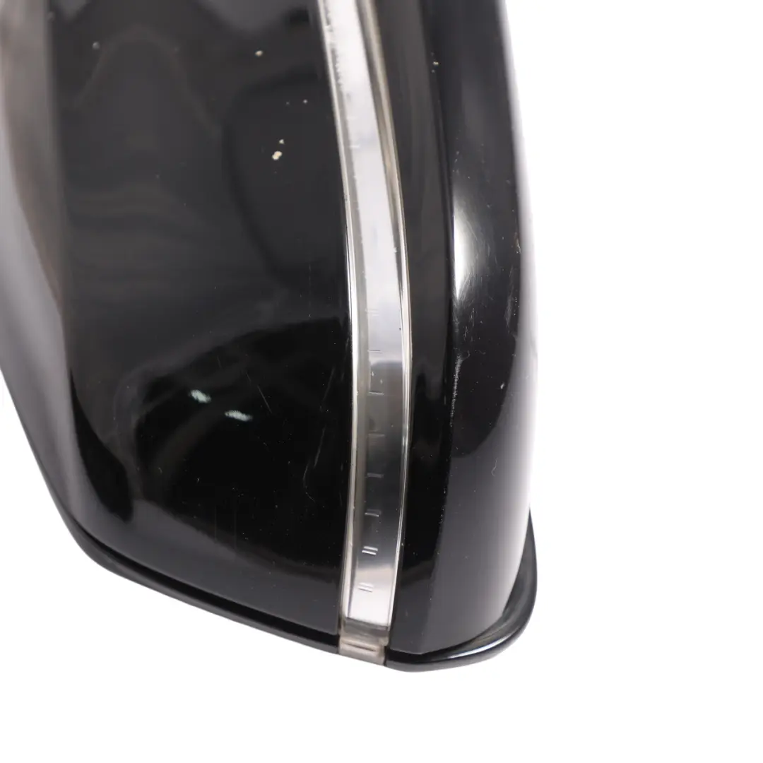 BMW X1 E84 Door Wing Mirror Heated Right O/S Black Sapphire Metallic - 475 - SKU RHD-7307158-BS3 - Part number 7307158