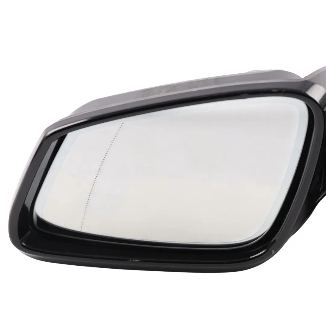 BMW F10 F11 Door Wing Mirror Base High Gloss Heated Left N/S - SKU RHD-7321821-1 - Part number 7321821