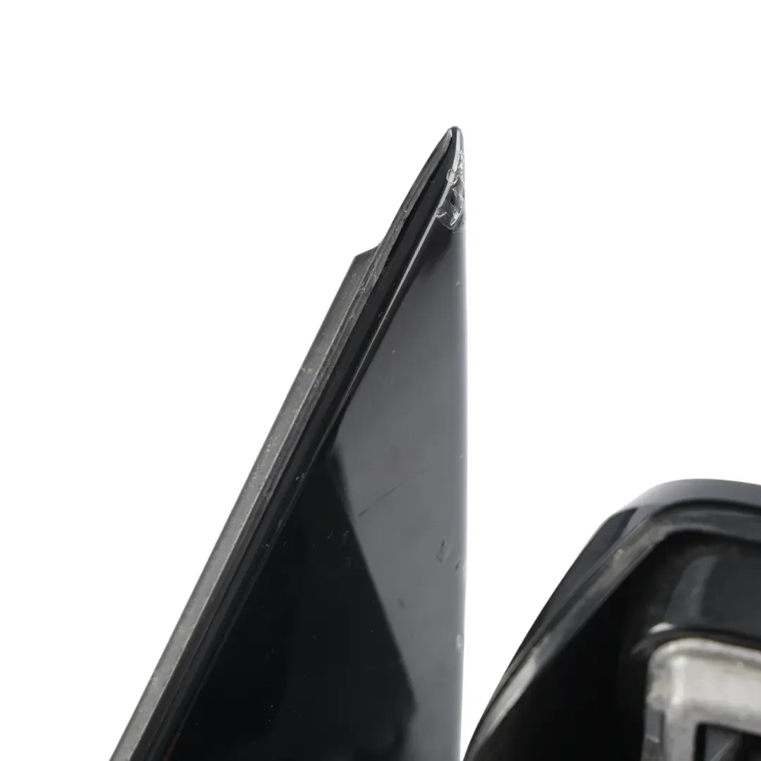 BMW F10 F11 Door Wing Mirror Base High Gloss Heated Left N/S - SKU RHD-7321821-1 - Part number 7321821