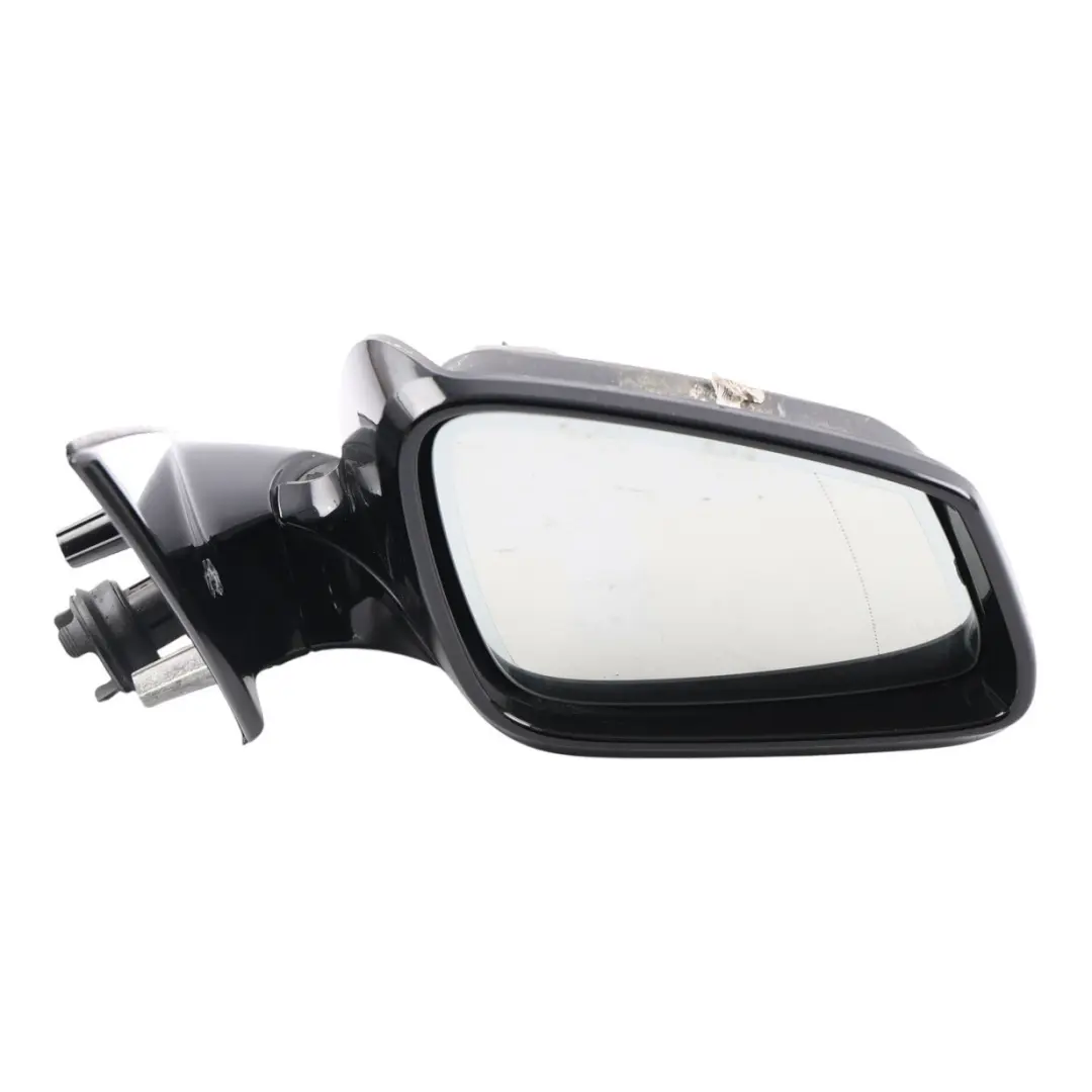 BMW F10 F11 Door Wing Mirror Base Heated High Gloss Right O/S - SKU RHD-7321822-1 - Part number 7321822