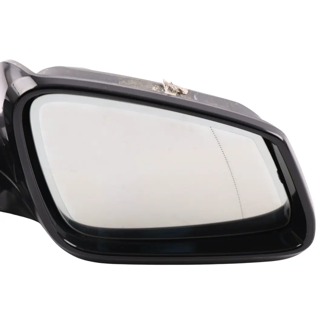 BMW F10 F11 Door Wing Mirror Base Heated High Gloss Right O/S - SKU RHD-7321822-1 - Part number 7321822