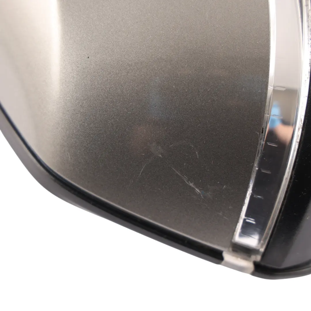 Door Wing Mirror Heated Right O/S Platinsilber Silver Metallic - C08 to BMW F30 F31 with Part number 7345656 BMW F30 F31 Door Wing Mirror Heated Right O/S Platinsilber Silver Metallic - C08 - SKU RHD-7345656-PSM - Part number 7345656