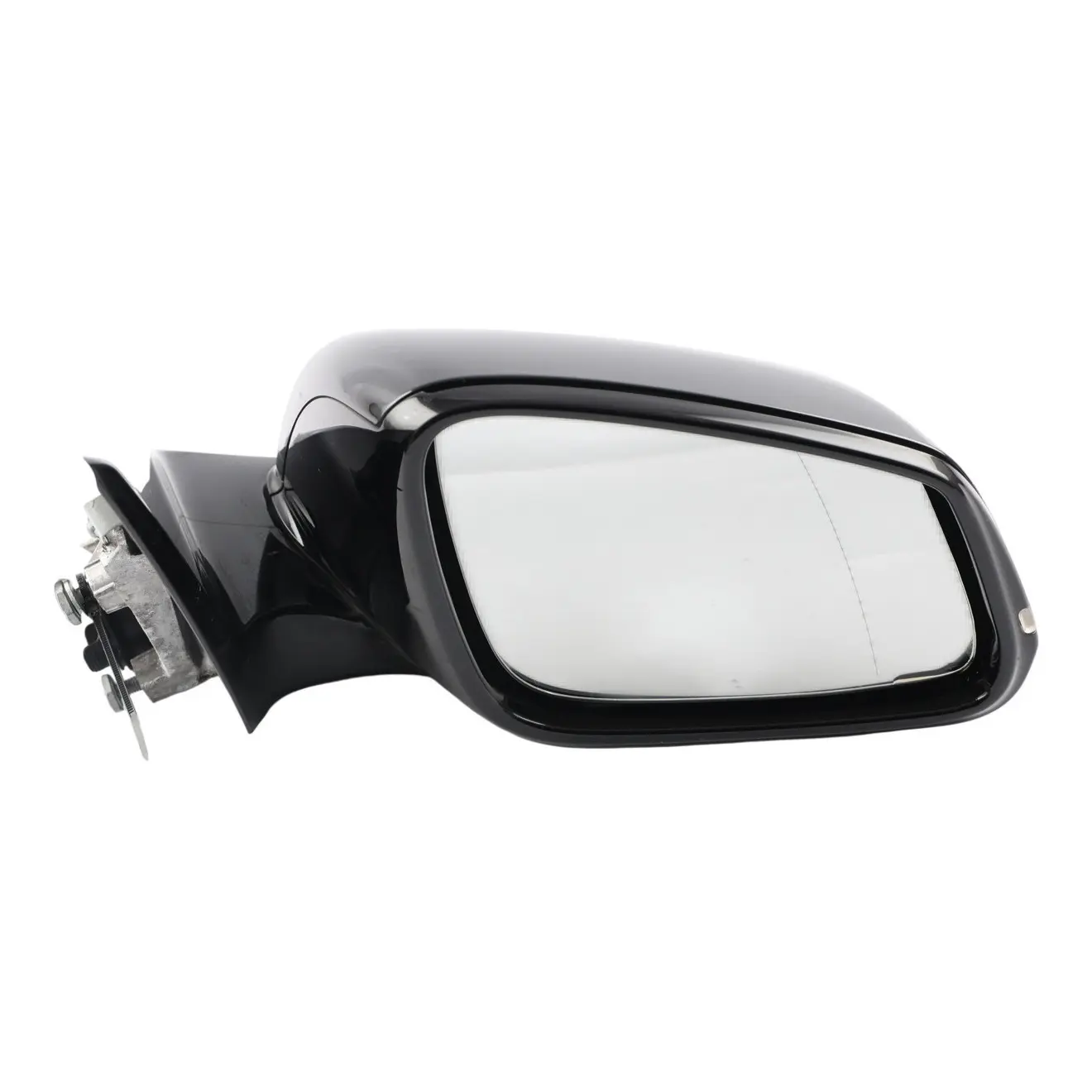 BMW F30 F31 High Gloss Heated Right Wing Mirror O/S Black Sapphire Metallic 475
