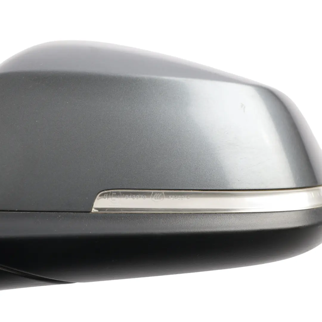 Wing Mirror Auto Dip Heated Door Left N/S 5 Pins Mineral Grey - B39 to BMW F30 F31 with Part number 7345675 BMW F30 F31 Wing Mirror Auto Dip Heated Door Left N/S 5 Pins Mineral Grey - B39 - SKU RHD-7345675-MG1 - Part number 7345675