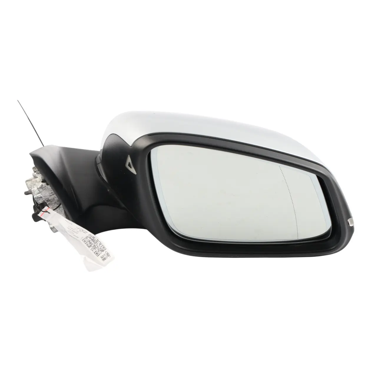 BMW F30 F31 Wing Mirror Heated Lane Assist Right O/S Glacier Silber - A83