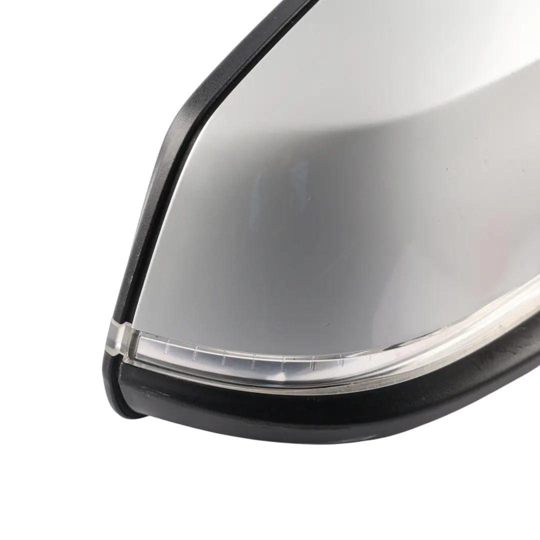BMW F30 F31 Wing Mirror Heated Lane Assist Right O/S Glacier Silber - A83 - SKU RHD-7345684-GSB - Part number 7345684