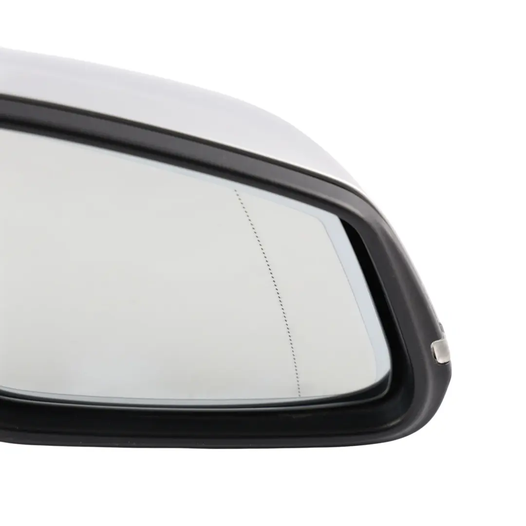 Wing Mirror Heated Lane Assist Right O/S Glacier Silber - A83 to BMW F30 F31 with Part number 7345684 BMW F30 F31 Wing Mirror Heated Lane Assist Right O/S Glacier Silber - A83 - SKU RHD-7345684-GSB - Part number 7345684