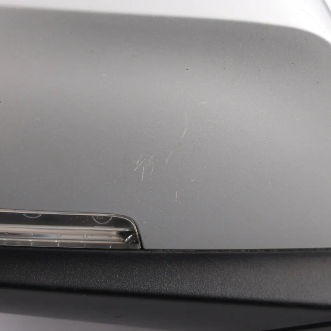 BMW F30 F31 Wing Mirror Heated Lane Assist Right O/S Glacier Silber - A83 - SKU RHD-7345684-GSB - Part number 7345684