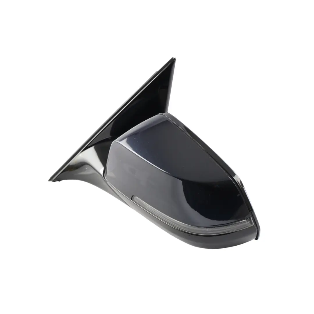 Door Wing Mirror BMW F10 F11 LCI Outside Left N/S Carbonschwarz Metallic - 416 to with Part number 7350645 Door Wing Mirror BMW F10 F11 LCI Outside Left N/S Carbonschwarz Metallic - 416 - SKU RHD-7350645-CAR - Part number 7350645