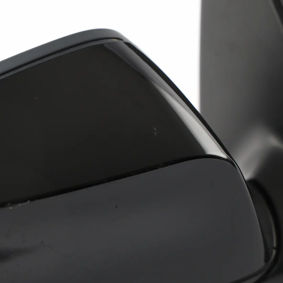 Side View Wing Mirror Right O/S Schwarz 2 - 668 to BMW F10 F11 LCI with Part number 7350684 BMW F10 F11 LCI Side View Wing Mirror Right O/S Schwarz 2 - 668 - SKU RHD-7350684-SCH - Part number 7350684