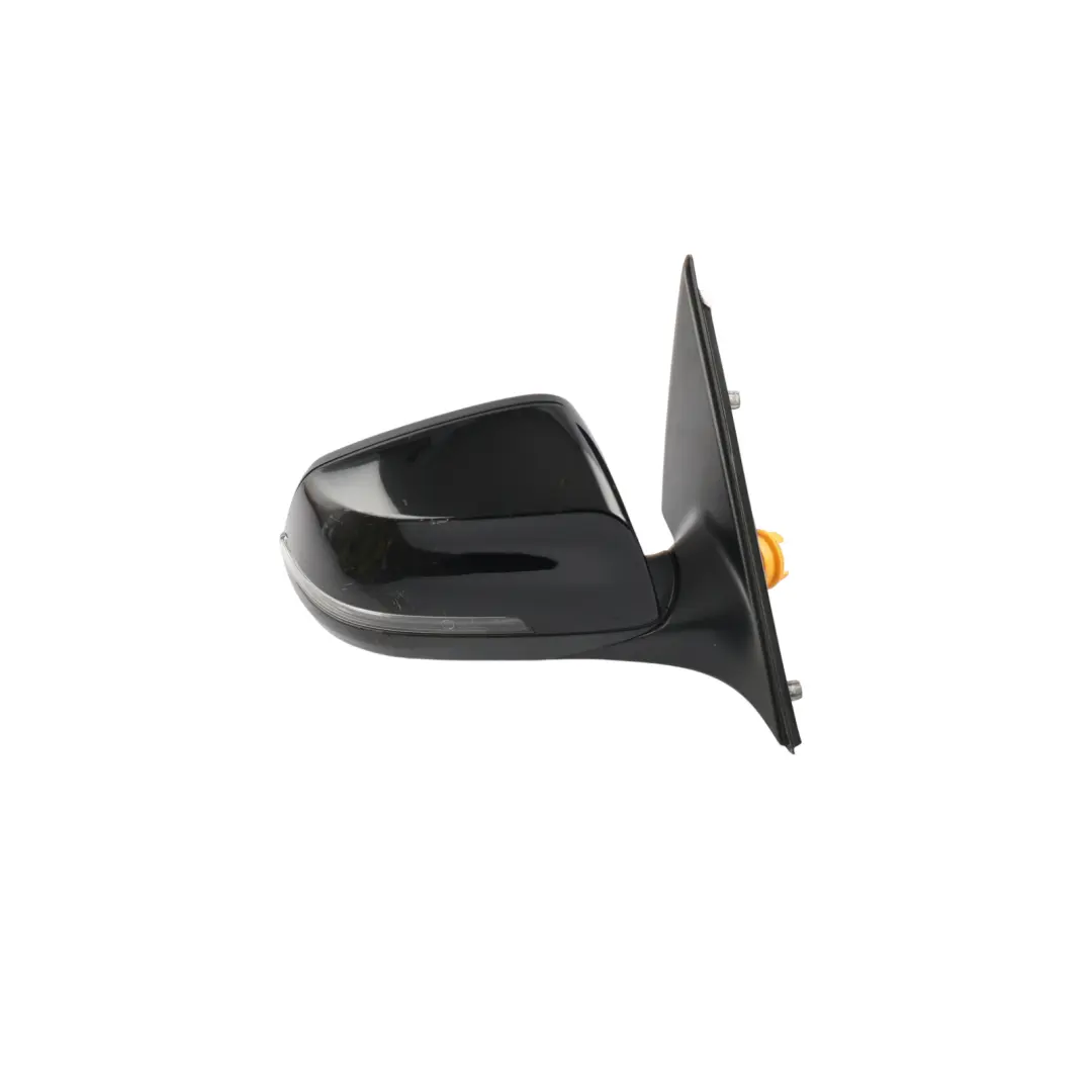 Side View Wing Mirror Right O/S Schwarz 2 - 668 to BMW F10 F11 LCI with Part number 7350684 BMW F10 F11 LCI Side View Wing Mirror Right O/S Schwarz 2 - 668 - SKU RHD-7350684-SCH - Part number 7350684
