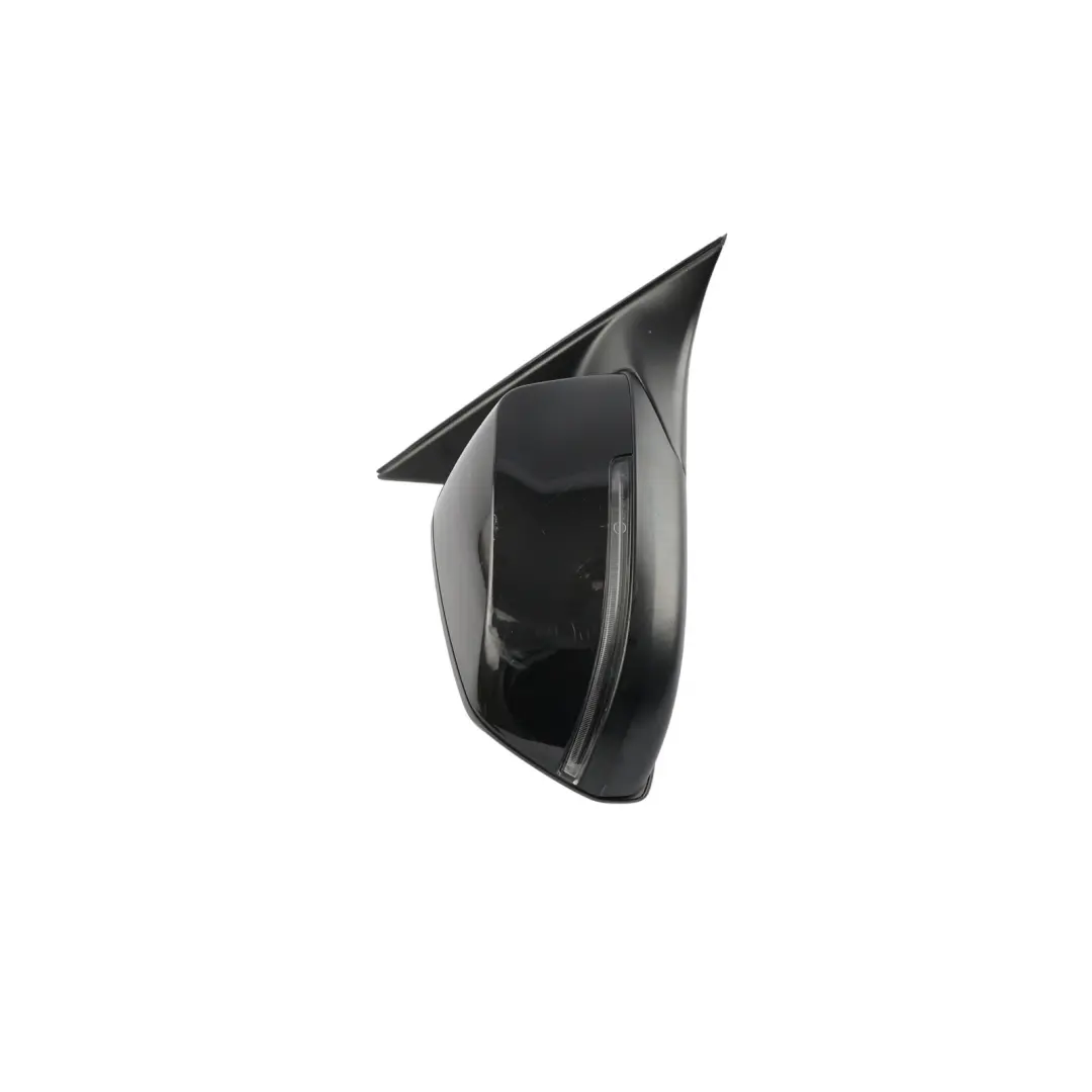 Side View Wing Mirror Right O/S Schwarz 2 - 668 to BMW F10 F11 LCI with Part number 7350684 BMW F10 F11 LCI Side View Wing Mirror Right O/S Schwarz 2 - 668 - SKU RHD-7350684-SCH - Part number 7350684