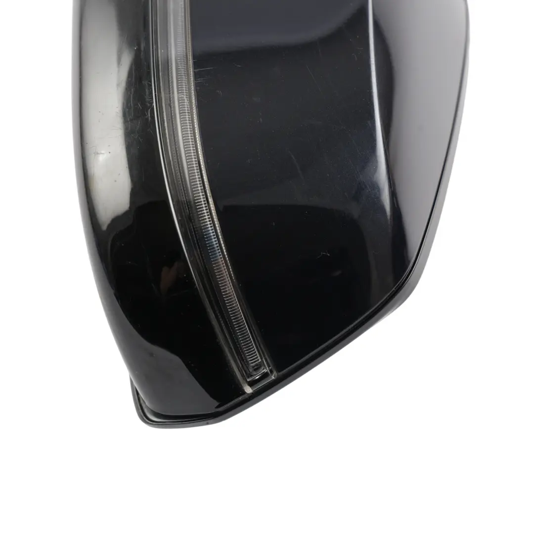 BMW F07 GT LCI Door Wing Mirror Auto Dip Left N/S Shadow Line Carbon Black - 416 - SKU RHD-7352357-CAR - Part number 7352357