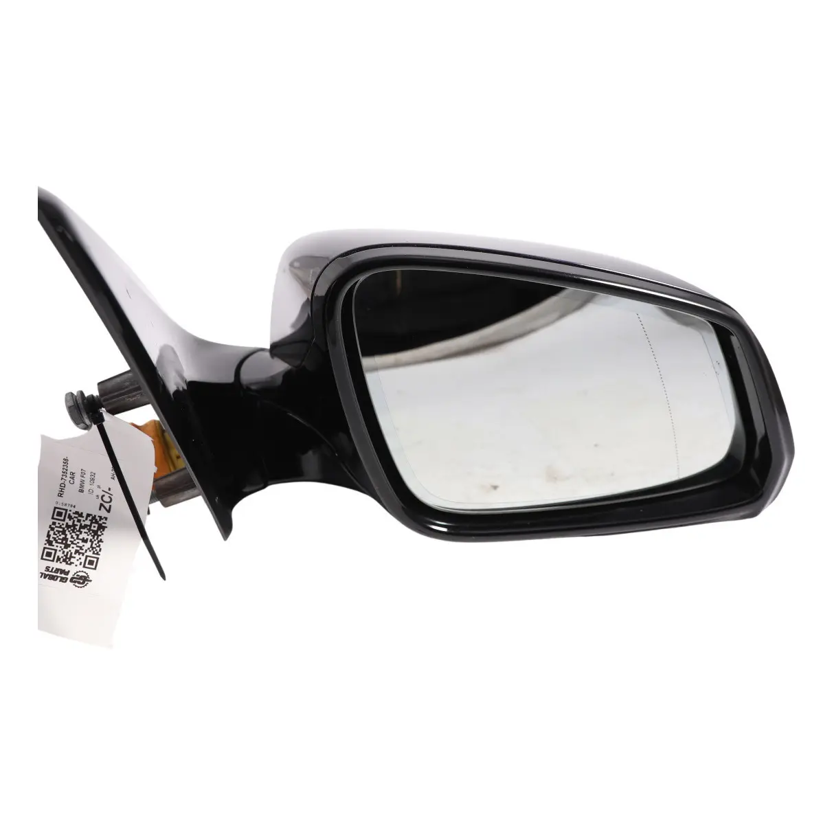 BMW F07 GT LCI Door Wing Mirror Auto Dip Right O/S Shadow Line Carbon Black-416
