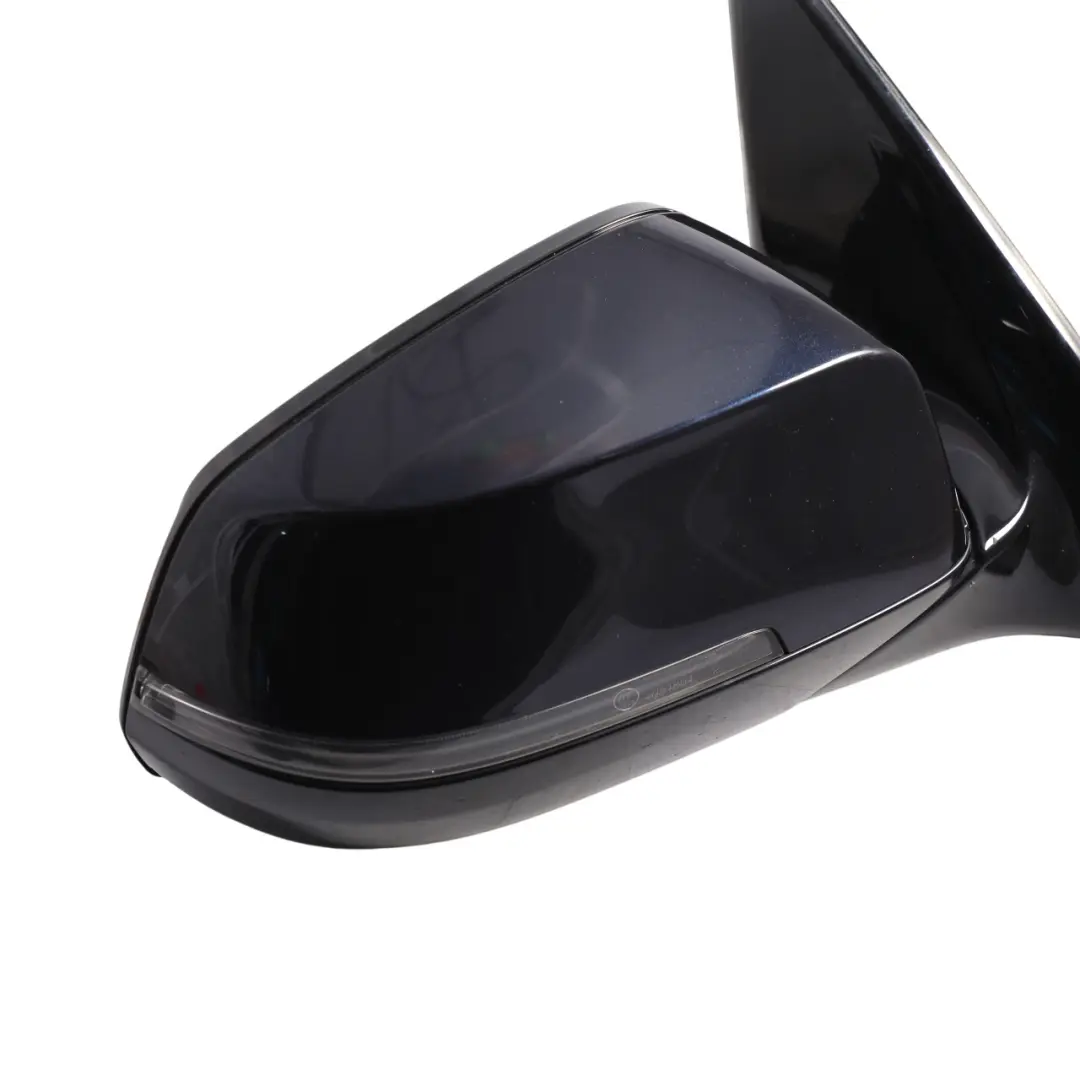 Door Wing Mirror Auto Dip Right O/S Shadow Line Carbon Black-416 to BMW F07 GT LCI with Part number 7352358 BMW F07 GT LCI Door Wing Mirror Auto Dip Right O/S Shadow Line Carbon Black-416 - SKU RHD-7352358-CAR - Part number 7352358