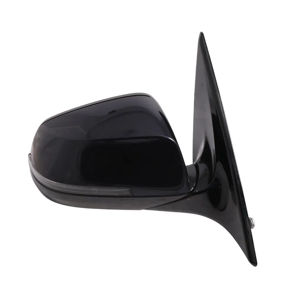Door Wing Mirror Auto Dip Right O/S Shadow Line Carbon Black-416 to BMW F07 GT LCI with Part number 7352358 BMW F07 GT LCI Door Wing Mirror Auto Dip Right O/S Shadow Line Carbon Black-416 - SKU RHD-7352358-CAR - Part number 7352358