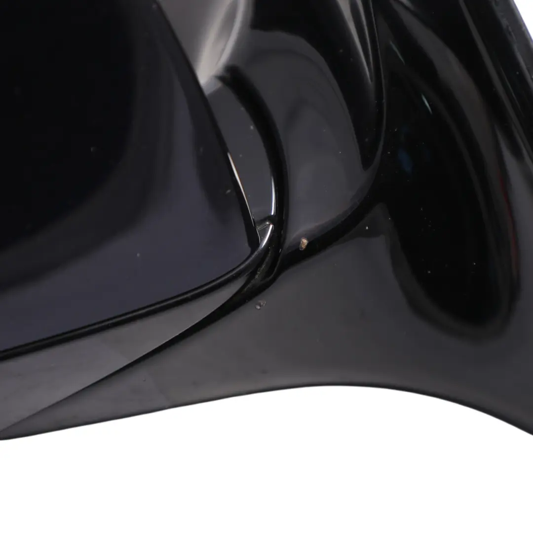 BMW F07 GT LCI Door Wing Mirror Auto Dip Right O/S Shadow Line Carbon Black-416 - SKU RHD-7352358-CAR - Part number 7352358