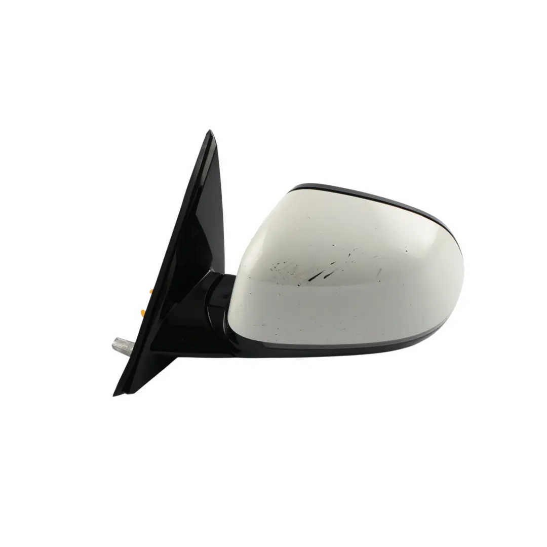 BMW X4 F26 Door Wing Mirror Shadow Line Heated Left N/S Alpine White 3 - 300 - SKU RHD-7396077-AW - Part number 7396077