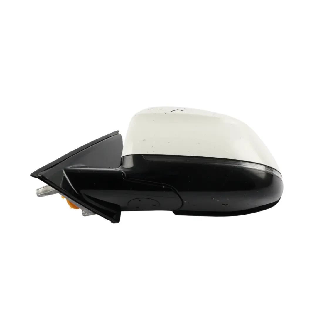 BMW X4 F26 Door Wing Mirror Shadow Line Heated Left N/S Alpine White 3 - 300 - SKU RHD-7396077-AW - Part number 7396077