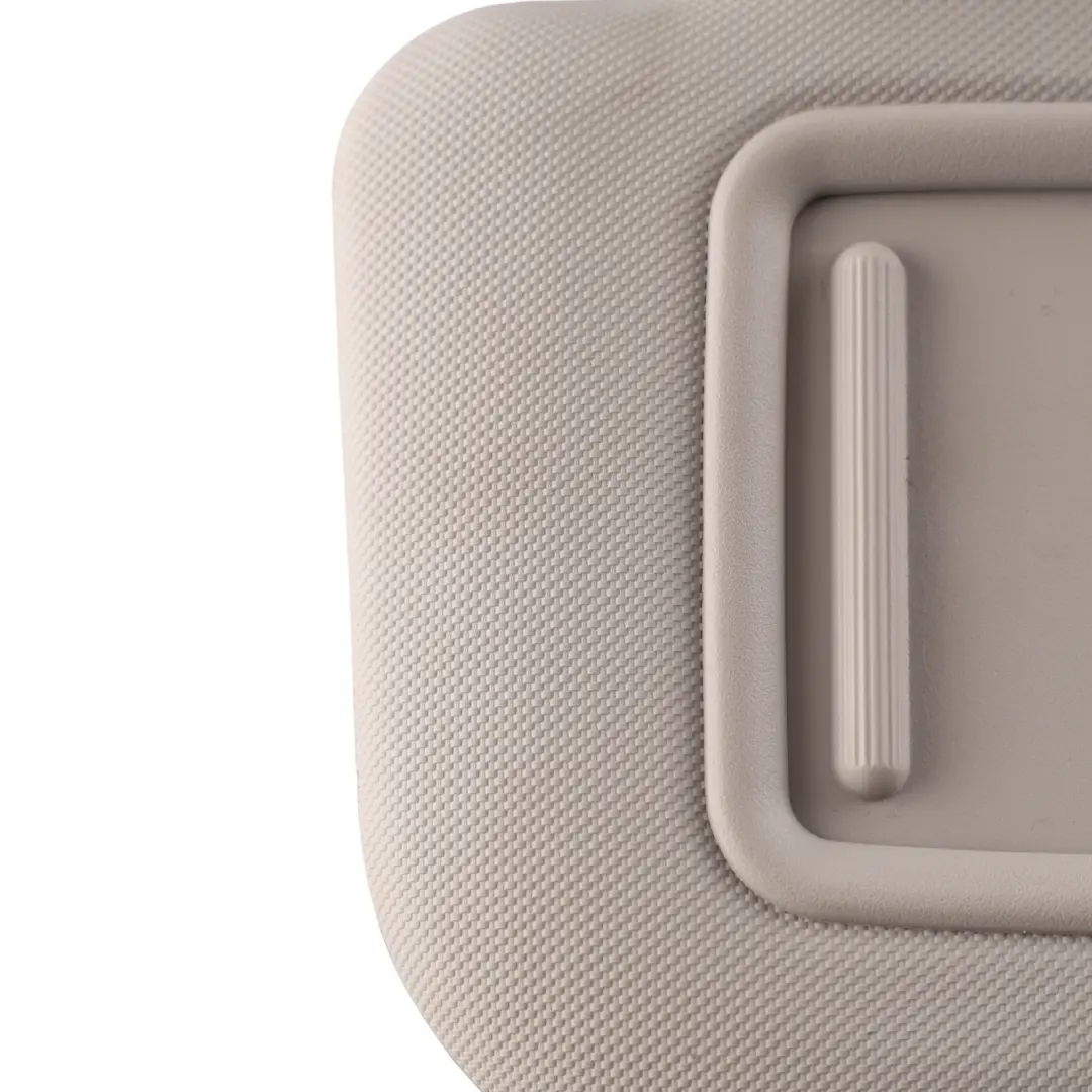 Toyota Auris E15 Sun Visor Cover Panel Trim Left N/S Beige - SKU RHD-7432002650B1 - Part number 7432002650B1