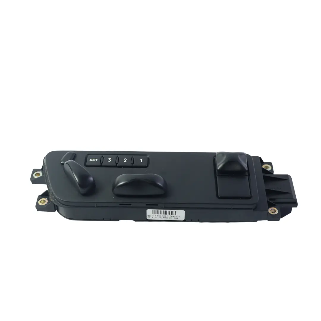 Porsche Cayenne 955 9PA Front Seat Control Switch Panel Memory - SKU RHD-7L5959766A - Part number 7L5959766A