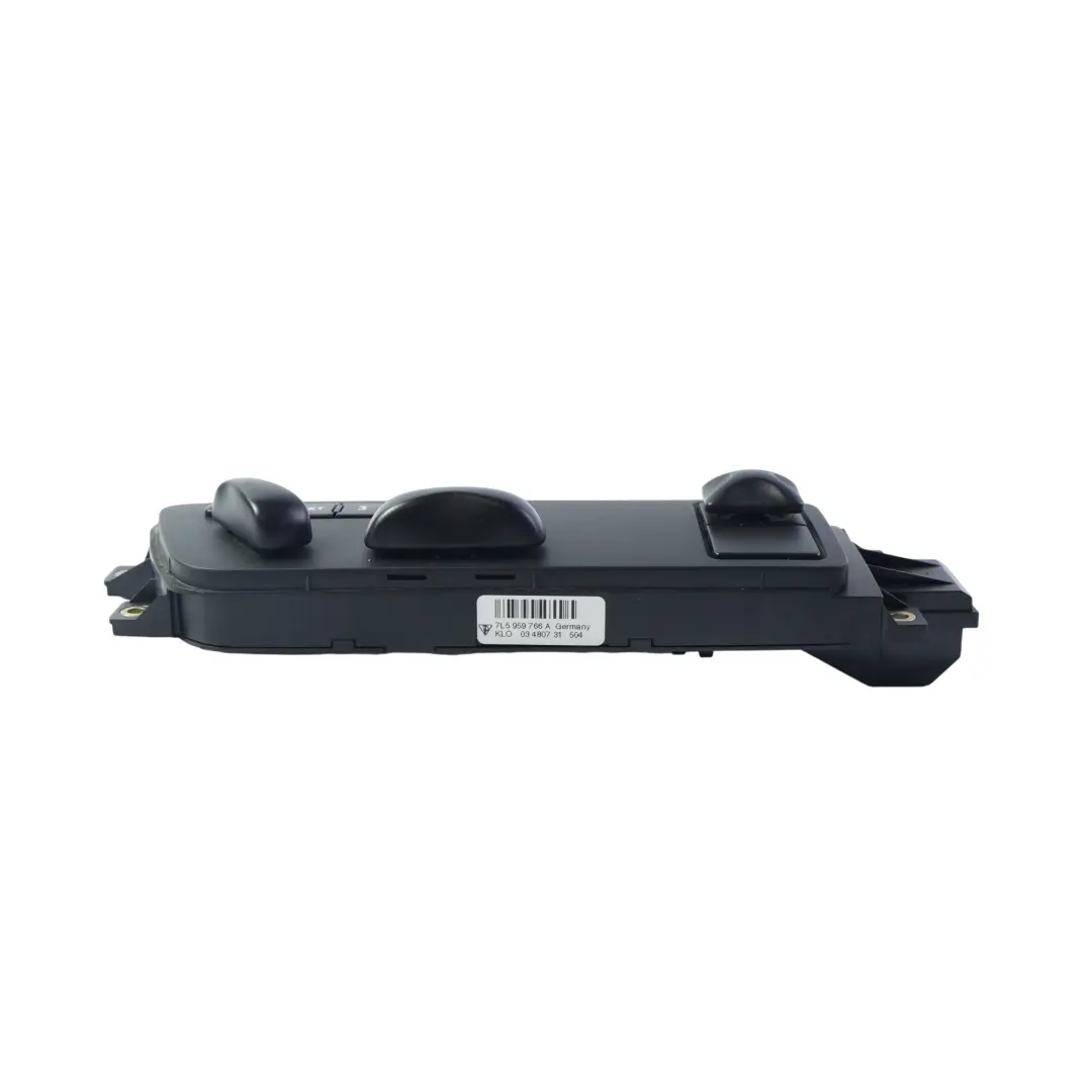 Porsche Cayenne 955 9PA Front Seat Control Switch Panel Memory - SKU RHD-7L5959766A - Part number 7L5959766A