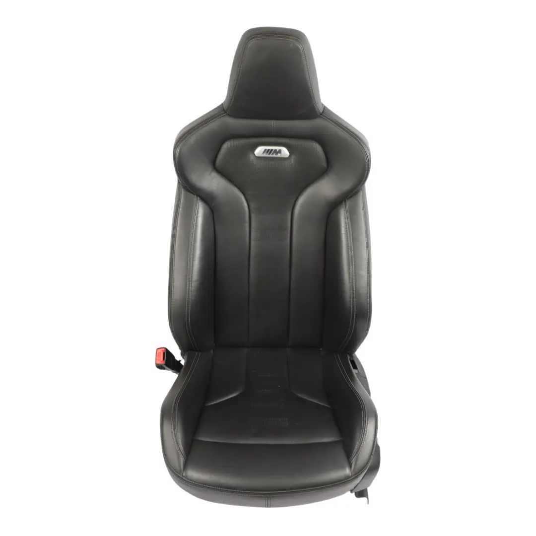 Fotel Przedni Grzany Pamięć Lewy Czarna Skóra do BMW F82 M4 M Sport o numerze 8058277 BMW F82 M4 M Sport Fotel Przedni Grzany Pamięć Lewy Czarna Skóra - SKU RHD-8058277-2 - Numer Części 8058277